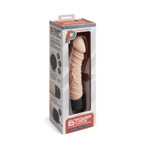 Телесный вибратор-реалистик 6.5 Girthy Realistic Vibrator - 19 см. Телесный вибратор-реалистик 6.5 Girthy Realistic Vibrator - 19 см.