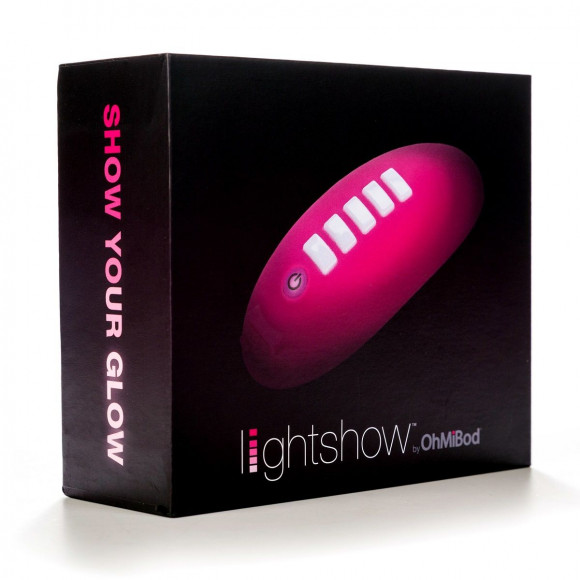 Вибратор со световыми эффектами LightShow