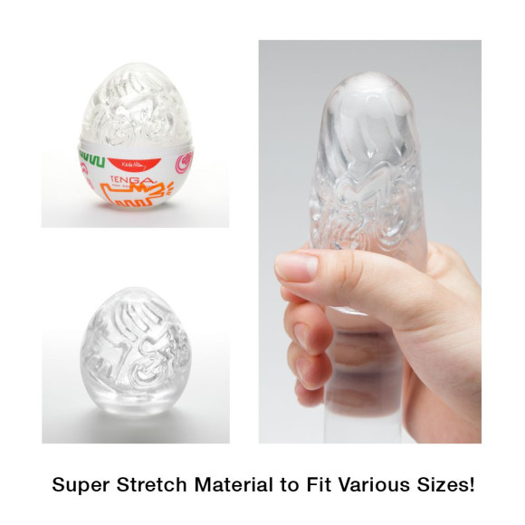 Мастурбатор-яйцо Keith Haring EGG STREET Мастурбатор-яйцо Keith Haring EGG STREET