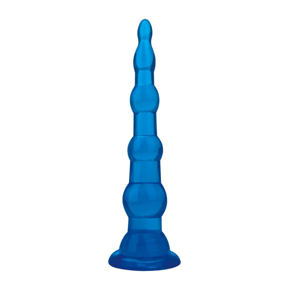Голубая анальная елочка на присоске Anal Beads With Suction Base - 17,1 см. Голубая анальная елочка на присоске Anal Beads With Suction Base - 17,1 см.