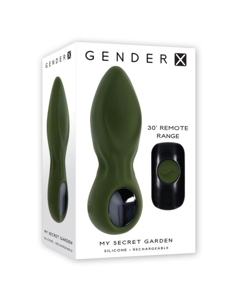 Анальный вибростимулятор My Secret Garden - 14,6 см. Анальный вибростимулятор My Secret Garden - 14,6 см.
