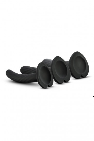 Набор из 3 стимуляторов со спиралевидным рельефом Twist Kit Набор из 3 стимуляторов со спиралевидным рельефом Twist Kit