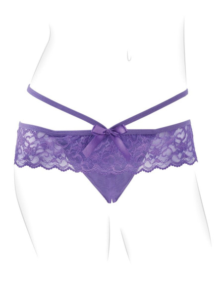 Фиолетовые трусики с вибропулей и пультом Crotchless Panty Thrill-Her Фиолетовые трусики с вибропулей и пультом Crotchless Panty Thrill-Her