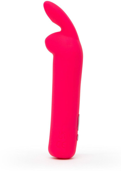 Розовая вибропуля с ушками Rechargeable Rabbit Ears Bullet Vibrator Розовая вибропуля с ушками Rechargeable Rabbit Ears Bullet Vibrator