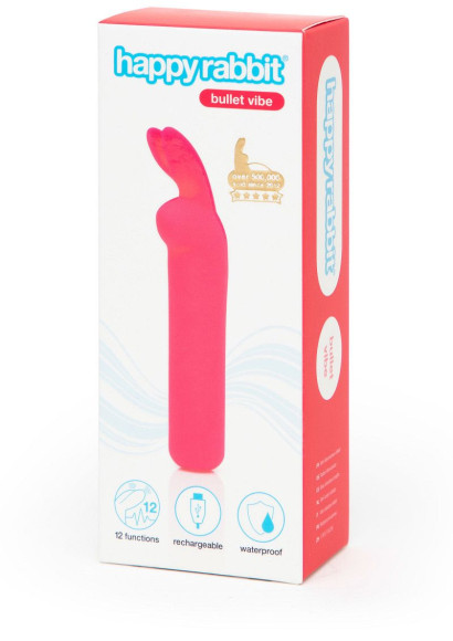 Розовая вибропуля с ушками Rechargeable Rabbit Ears Bullet Vibrator Розовая вибропуля с ушками Rechargeable Rabbit Ears Bullet Vibrator
