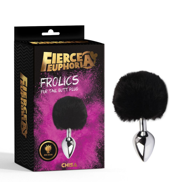 Серебристая анальная втулка с заячьим хвостиком Frolics Fur Tail Butt Plug Серебристая анальная втулка с заячьим хвостиком Frolics Fur Tail Butt Plug