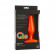 Оранжевая анальная пробка GLO Vibrating Thick - 14 см. Оранжевая анальная пробка GLO Vibrating Thick - 14 см.