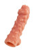 Насадка на фаллос с крупными бугорками Cock Sleeve 003 Size M - 15,6 см.