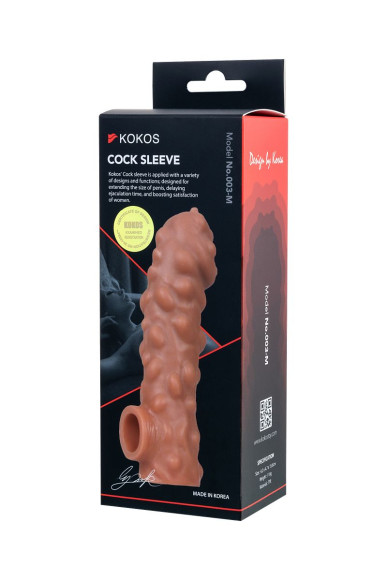 Насадка на фаллос с крупными бугорками Cock Sleeve 003 Size M - 15,6 см. Насадка на фаллос с крупными бугорками Cock Sleeve 003 Size M - 15,6 см.