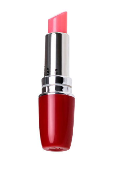 Красный мини-вибратор в форме губной помады Lipstick Vibe Красный мини-вибратор в форме губной помады Lipstick Vibe