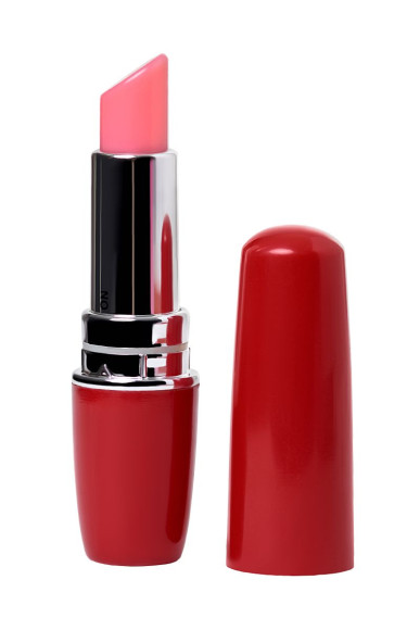 Красный мини-вибратор в форме губной помады Lipstick Vibe Красный мини-вибратор в форме губной помады Lipstick Vibe