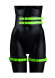 Набор для бондажа Thigh Cuffs with Belt and Handcuffs - размер L-XL Набор для бондажа Thigh Cuffs with Belt and Handcuffs - размер L-XL
