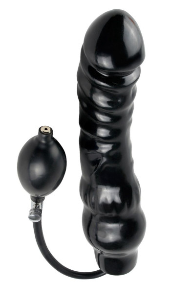 Фаллоимитатор с функцией подкачки Inflatable Ass Blaster - 23 см. Фаллоимитатор с функцией подкачки Inflatable Ass Blaster - 23 см.