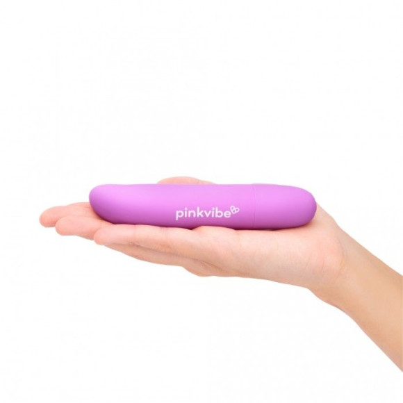 Фиолетовый вибромассажер Pink Vibe для стимуляции точки G и клитора - 12,2 см. Фиолетовый вибромассажер Pink Vibe для стимуляции точки G и клитора - 12,2 см.