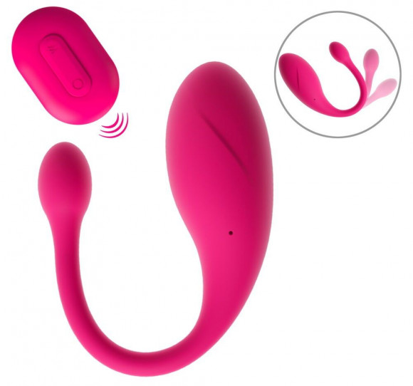 Розовое виброяйцо KORAL RC Love Ball Розовое виброяйцо KORAL RC Love Ball