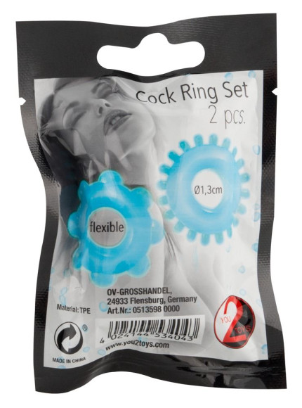 Набор из 2-х колец для пениса Penis Cock Ring Набор из 2-х колец для пениса Penis Cock Ring