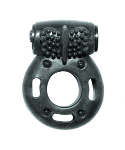 Черное эрекционное кольцо с вибрацией Rings Axle-pin Черное эрекционное кольцо с вибрацией Rings Axle-pin