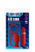 Красная вибровтулка MENZSTUFF ASS CORK SMALL - 7,5 см. 