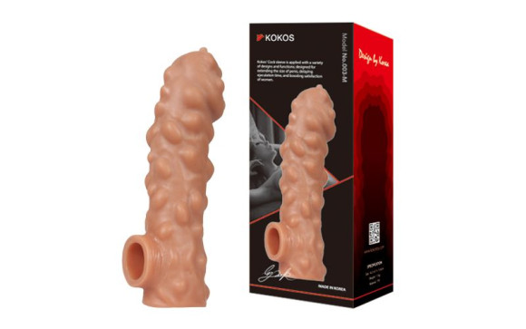 Насадка на фаллос с крупными бугорками Cock Sleeve 003 Size L - 17,6 см. Насадка на фаллос с крупными бугорками Cock Sleeve 003 Size L - 17,6 см.