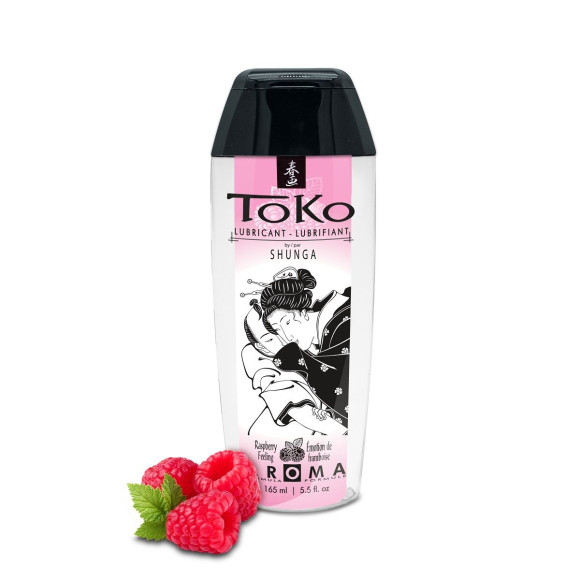 Интимная смазка TOKO Aroma Raspberry Feeling с ароматом малины - 165 мл. Интимная смазка TOKO Aroma Raspberry Feeling с ароматом малины - 165 мл.