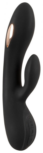 Черный вибратор-кролик с электростимуляцией E-Stim Rabbit Vibrator - 20,5 см. Черный вибратор-кролик с электростимуляцией E-Stim Rabbit Vibrator - 20,5 см.