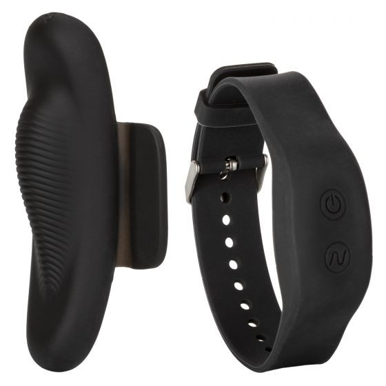Стимулятор в трусики с пультом-браслетом Lock-N-Play Wristband Remote Panty Teaser Стимулятор в трусики с пультом-браслетом Lock-N-Play Wristband Remote Panty Teaser