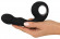 Черный силиконовый вибратор G & P-Spot Vibrator - 16,8 см. Черный силиконовый вибратор G & P-Spot Vibrator - 16,8 см.