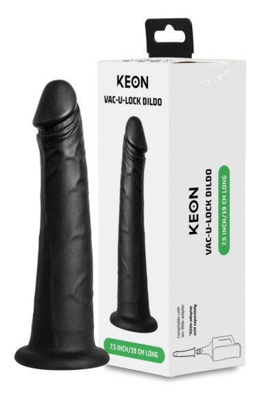 Черный полый фаллоимитатор для KIIROO Keon - 19,1 см. Черный полый фаллоимитатор для KIIROO Keon - 19,1 см.