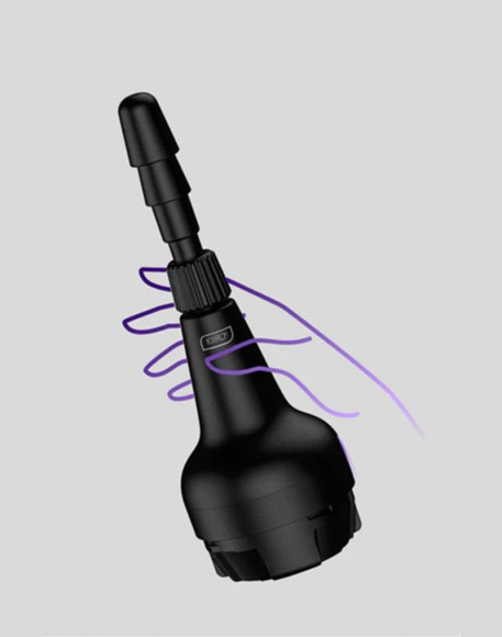 Черный полый фаллоимитатор для KIIROO Keon - 19,1 см. Черный полый фаллоимитатор для KIIROO Keon - 19,1 см.