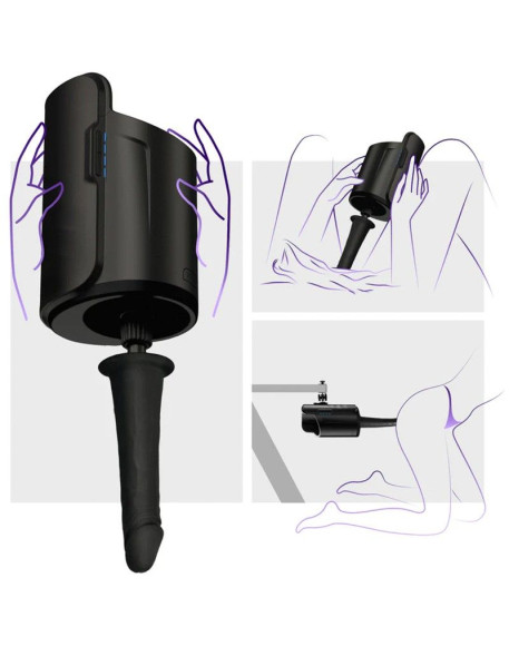 Черный полый фаллоимитатор для KIIROO Keon - 19,1 см. Черный полый фаллоимитатор для KIIROO Keon - 19,1 см.