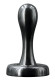 Черная анальная пробка Bowler Plug SM - 8,4 см. Черная анальная пробка Bowler Plug SM - 8,4 см.