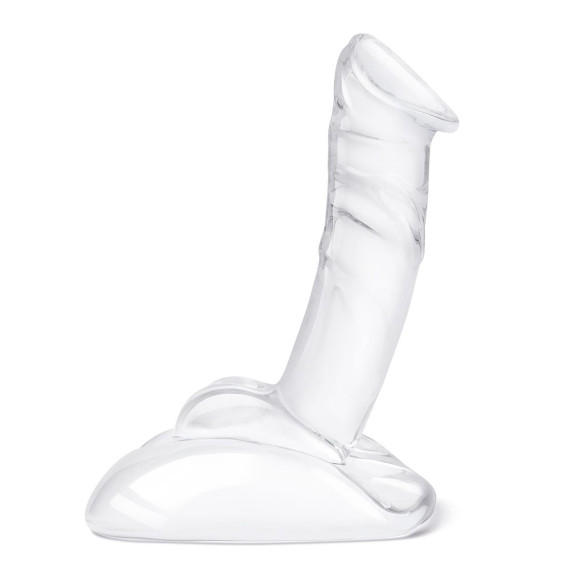 Стеклянный фаллоимитатор на подставке 7,5’’ Rideable Standing Glass Cock With Stability Base - 19 см. Стеклянный фаллоимитатор на подставке 7,5’’ Rideable Standing Glass Cock With Stability Base - 19 см.