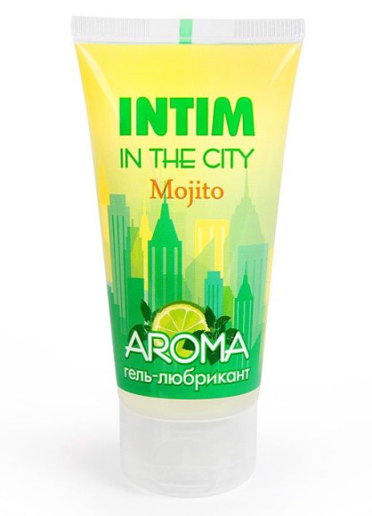 Увлажняющий лубрикант Intim Aroma с ароматом мохито - 60 гр. Увлажняющий лубрикант Intim Aroma с ароматом мохито - 60 гр.
