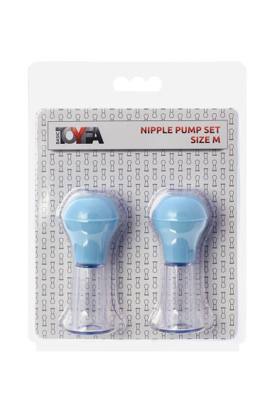 Набор для стимуляции сосков Nipple Pump Set - Size M Набор для стимуляции сосков Nipple Pump Set - Size M