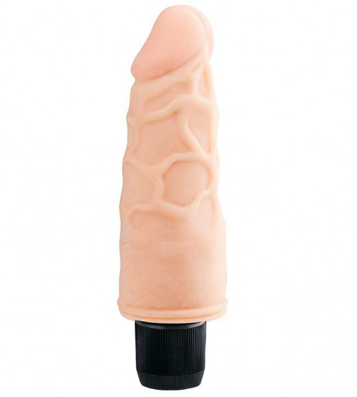 Реалистичный вибратор с венками REALSTUFF 5INCH VIBRATOR - 13 см. Реалистичный вибратор с венками REALSTUFF 5INCH VIBRATOR - 13 см.