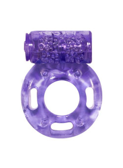 Фиолетовое эрекционное кольцо с вибрацией Rings Axle-pin Фиолетовое эрекционное кольцо с вибрацией Rings Axle-pin