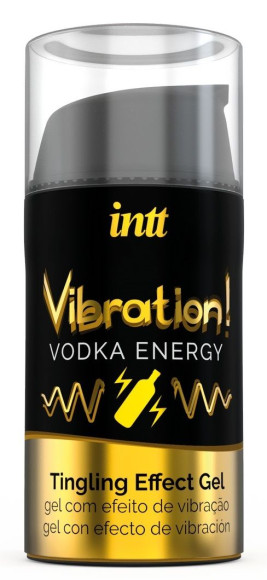 Жидкий интимный гель с эффектом вибрации Vibration! Vodka Energy - 15 мл. Жидкий интимный гель с эффектом вибрации Vibration! Vodka Energy - 15 мл.