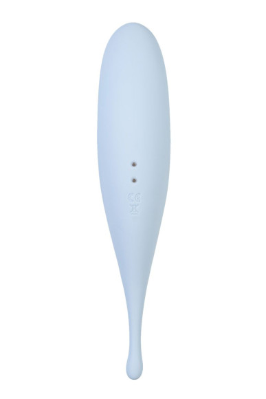Голубой вакуум-волновой стимулятор клитора Satisfyer Twirling Pro Голубой вакуум-волновой стимулятор клитора Satisfyer Twirling Pro