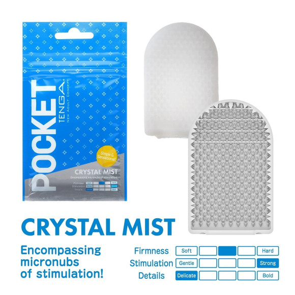 Карманный мастурбатор Crystal Mist Карманный мастурбатор Crystal Mist