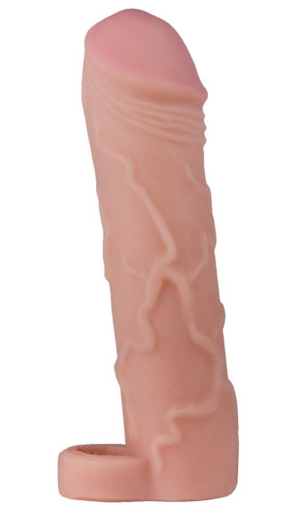 Фаллоудлинитель с кольцом COCK size XL - 21 см. Фаллоудлинитель с кольцом COCK size XL - 21 см.