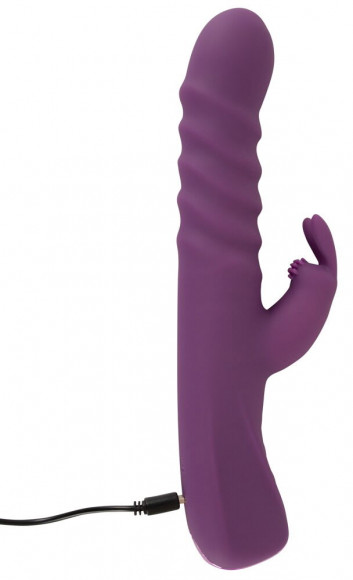 Фиолетовый вибратор-кролик 2 Function Rabbit Vibrator - 23,7 см. Фиолетовый вибратор-кролик 2 Function Rabbit Vibrator - 23,7 см.