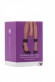 Чёрно-фиолетовые двусторонние оковы на ноги Reversible Ankle Cuffs Чёрно-фиолетовые двусторонние оковы на ноги Reversible Ankle Cuffs