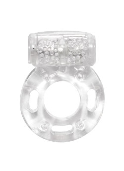 Прозрачное эрекционное кольцо с вибрацией Rings Axle-pin Прозрачное эрекционное кольцо с вибрацией Rings Axle-pin
