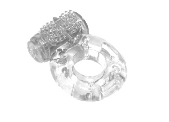 Прозрачное эрекционное кольцо с вибрацией Rings Axle-pin Прозрачное эрекционное кольцо с вибрацией Rings Axle-pin