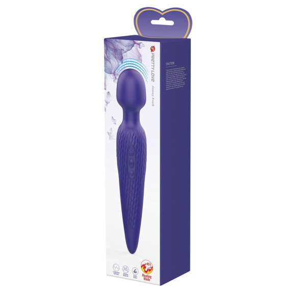 Фиолетовый wand-вибратор Antony-Youth - 26 см. Фиолетовый wand-вибратор Antony-Youth - 26 см.