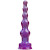 Фиолетовая анальная ёлочка SpectraGels Purple Anal Tool - 17,5 см.