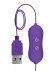 Фиолетовая, работающая от USB вибропуля Happy Фиолетовая, работающая от USB вибропуля Happy
