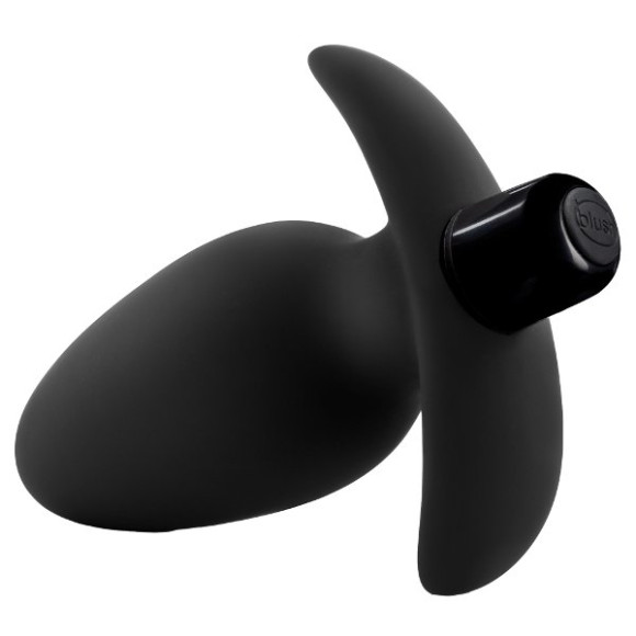 Черная анальная вибропробка Silicone Saddle Plug - 12,1 см. Черная анальная вибропробка Silicone Saddle Plug - 12,1 см.