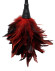 Кисточка с красно-чёрными пёрышками Frisky Feather Duster - 36 см. Кисточка с красно-чёрными пёрышками Frisky Feather Duster - 36 см.