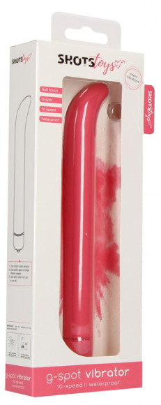 Розовый компактный вибростимулятор G-Spot Vibrator - 16 см. Розовый компактный вибростимулятор G-Spot Vibrator - 16 см.
